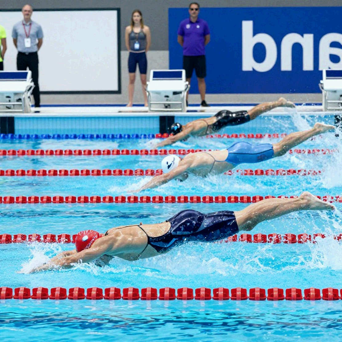 Yusei Imaizumi, 17 tuổi, phá kỷ lục thế giới trẻ 50m ếch: 26,75 giây ở một giải cấp tỉnh